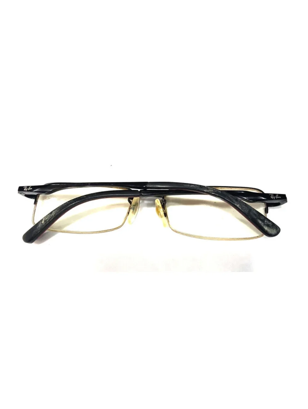 Ray Ban RB8692 1012 Black Rectangle Eyeglasses 53-18 140 READ
